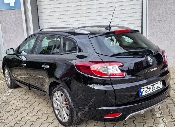 Renault Megane cena 27900 przebieg: 204890, rok produkcji 2013 z Gniezno małe 742